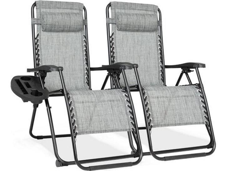 Vaive Luxe Tuinstoelen Duoset - Verstelbare Tuinstoel en, Huis en Inrichting, Woonaccessoires | Overige, Nieuw, Verzenden