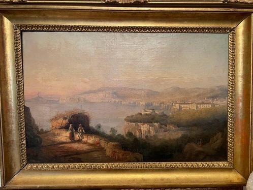 Guglielmo Giusti (1824-1915) - Sorrento, Antiek en Kunst, Kunst | Schilderijen | Klassiek