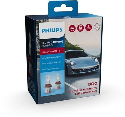 Philips Ultinon Pro9200 HL H9/ H11 LED set 11362U92X2, Auto-onderdelen, Verlichting, Verzenden
