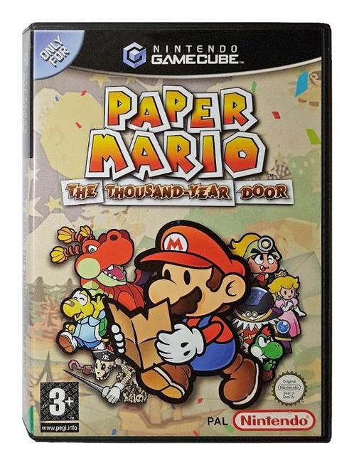 Super Paper Mario The Thousand-Year Door (GameCube used, Spelcomputers en Games, Games | Nintendo GameCube, Zo goed als nieuw