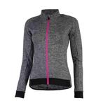 Dames fietsshirt Benice 2.0 met lange mouwen Grijs/roze, Verzenden, Nieuw, Dames