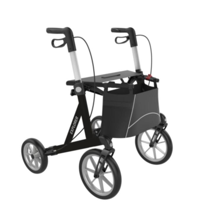Rehasense Explorer Outdoor Rollator - Inclusief Zachte Bande, Diversen, Rollators, Nieuw, Ophalen of Verzenden