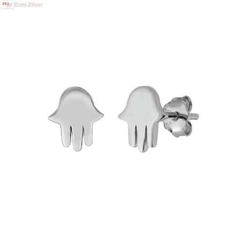 Zilveren kleine jellyfish of kwal oorbellen, Sieraden, Tassen en Uiterlijk, Oorbellen, Nieuw, Verzenden