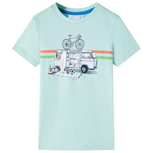 vidaXL Kindershirt 104 lichtmintkleurig, Kinderen en Baby's, Kinderkleding | Overige, Nieuw, Verzenden