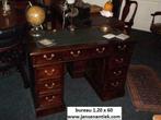 Partnerdesk, bureau buro en andere bureaus boeken kasten, Antiek en Kunst, Antiek | Kantoor en Zakelijk