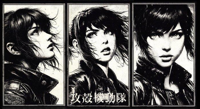 Æ (XX-XXI) - Ghost in the Shell – ” (Set of 3) Limited, Spelcomputers en Games, Spelcomputers | Overige Accessoires