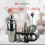 2dekans | KitchenBrothers Cocktail Set met Cocktailshaker -, Ophalen of Verzenden, Zo goed als nieuw