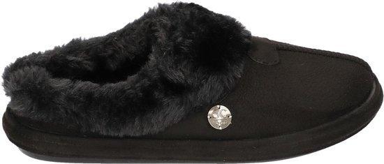 Super Cracks Home Dames Pantoffels - 37 - Black, Kleding | Dames, Schoenen, Verzenden