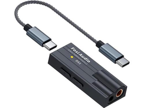 Fosi Audio DS1 DSD512 HiFi USB C DAC ES9038Q2M Mini Audio, Huis en Inrichting, Woonaccessoires | Overige, Nieuw, Verzenden