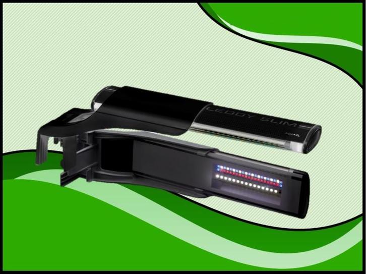 Leddy slim duo 10watt zwart - vol spectrum aquarium LED lamp, Dieren en Toebehoren, Vissen | Aquaria en Toebehoren, Nieuw, Verzenden