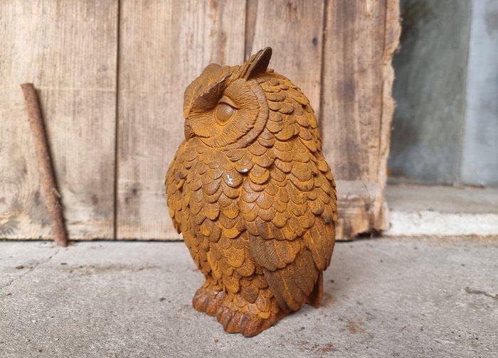Beeldje - uil - IJzer, Antiek en Kunst, Curiosa en Brocante