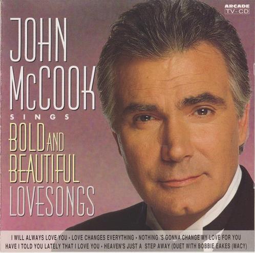 cd - John McCook - John McCook Sings Bold &amp; Beautiful..., Cd's en Dvd's, Cd's | Overige Cd's, Zo goed als nieuw, Verzenden
