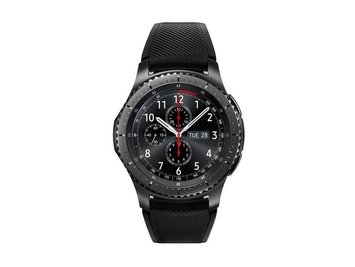 Samsung Gear S3 Frontier - Smartwatch - Hartslagsensor, Sieraden, Tassen en Uiterlijk, Smartwatches, Zo goed als nieuw, Verzenden