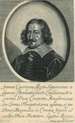 Portrait of Johannes Cuyermans, Antiek en Kunst, Kunst | Etsen en Gravures