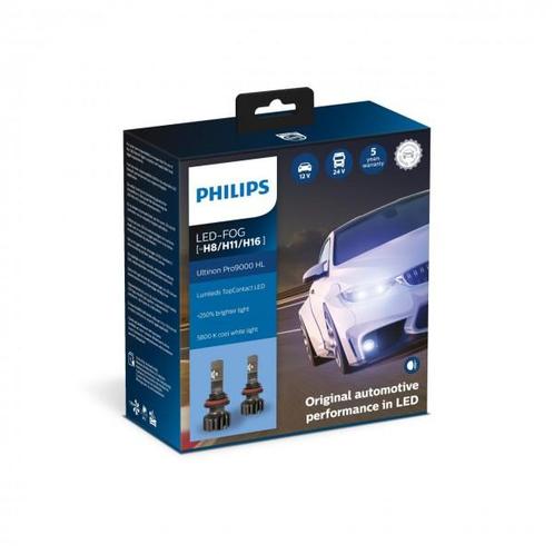 Philips X-treme Ultinon Pro9000 HL LED H8/11/16 12V/24V 18.., Auto-onderdelen, Overige Auto-onderdelen, Ophalen of Verzenden