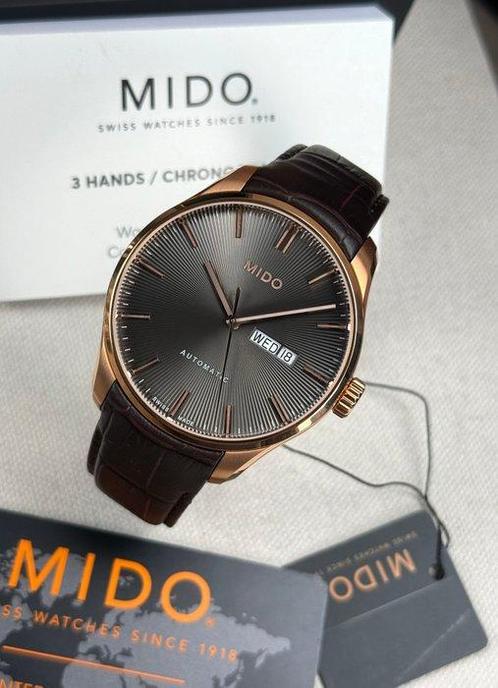 Mido - Belluna II Automatic Day/Date - Zonder Minimumprijs -, Sieraden, Tassen en Uiterlijk, Horloges | Heren