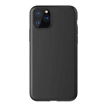 iPhone 13 Pro Soft TPU Case Hoesje Matte Zwart beschikbaar voor biedingen