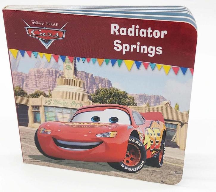 Disney : Cars 1 Radiator Springs (kartonnen boekje) Disney, Boeken, Overige Boeken, Gelezen, Verzenden
