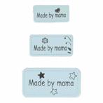 OPRY SKAI-LEREN LABELS MADE BY MAMA - licht groen, Verzenden, Nieuw