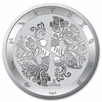 Tokelau Zodiac series - Gemini 1 oz 2021, Verzenden, Losse munt, Zilver