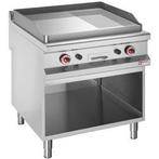 Diamond verchroomde gasbakplaat met onderstel 80x90xh85/9..., Verzenden, Nieuw in verpakking