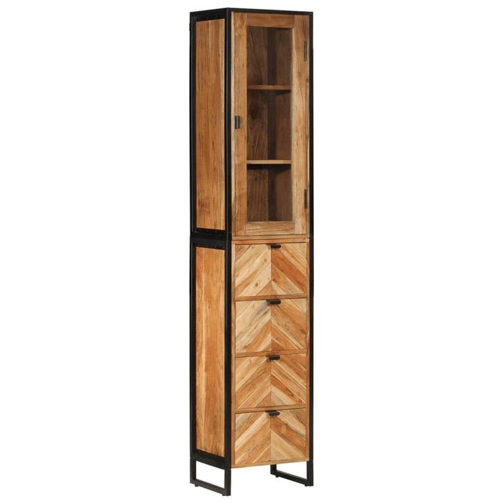 Badkamerkast Acacia | Tweedekansje | 68% Korting, Huis en Inrichting, Badkamer | Badkamermeubels, 25 tot 50 cm, Nieuw, (Half)hoge kast