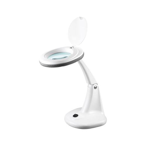 Rebel LED tafellamp met vergrootglas en verstelbare arm 5D, Huis en Inrichting, Lampen | Tafellampen, Ophalen of Verzenden