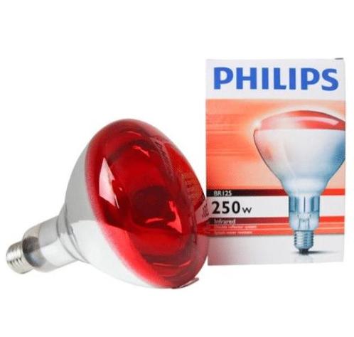 Philips incandescent infrarood lamp 230-250V BR125, Huis en Inrichting, Lampen | Losse lampen, Nieuw, Ophalen of Verzenden