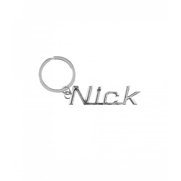 Cool car keyrings - Auto sleutelhanger met naam Nick, Verzamelen, Sleutelhangers, Ophalen of Verzenden