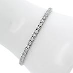 Zonder Minimumprijs - Armband - 14 karaat Witgoud - 6.16ct., Sieraden, Tassen en Uiterlijk, Armbanden, Nieuw
