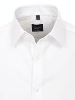 Venti Heren Overhemd Wit Strijkvrij Slim Fit Poplin 1480, Kleding | Heren, Verzenden, Nieuw, Wit