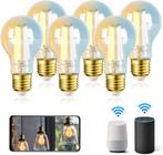 E27 LED lamp - Dimbaar - Filament lamp - 6W - 6 stuks - Aigo, Verzenden, Nieuw