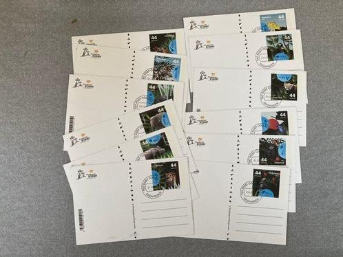 Nederland - Partij postwaardestukken met 1e dagstempel of, Postzegels en Munten, Postzegels | Nederland