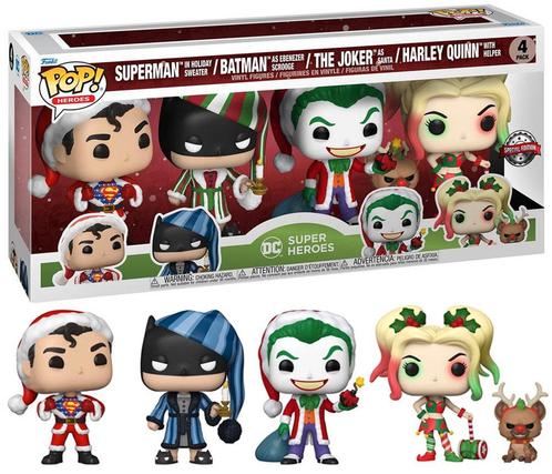 Funko POP! Vinyl Heroes DC Super Heroes Holiday, Verzamelen, Poppetjes en Figuurtjes, Nieuw, Ophalen of Verzenden
