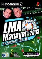 LMA Manager 2003-Standaard (PlayStation 2) Gebruikt, Spelcomputers en Games, Ophalen of Verzenden, Zo goed als nieuw