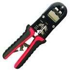 Krimptang - RJ45 4/6 en 8 polig - Zwart, Doe-het-zelf en Verbouw, Gereedschap | Handgereedschap, Verzenden, Nieuw