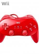 MarioWii.nl: Classic Controller Pro Rood ORIGINEEL - iDEAL!, Spelcomputers en Games, Spelcomputers | Nintendo Wii, Zo goed als nieuw