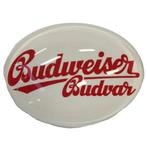 Ovale taplens Budweiser Budvar bol, Ophalen of Verzenden
