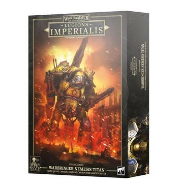 The Horus Heresy Warbringer Nemesis Titan (warhammer nieuw) beschikbaar voor biedingen