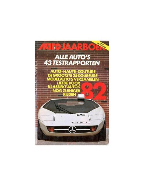 1982 AUTOVISIE JAARBOEK NEDERLANDS, Boeken, Auto's | Folders en Tijdschriften