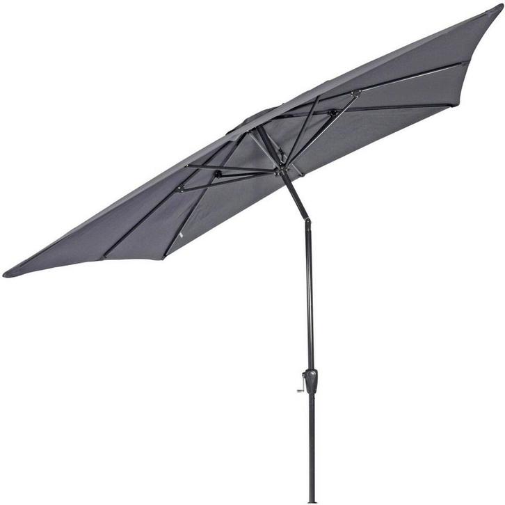 Libra parasol grijs 2.5x2.5 m, Huis en Inrichting, Stoelen, Grijs, Nieuw, Ophalen of Verzenden
