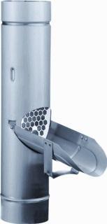 regentonklepstuk zink Ø80 mm met rooster, Doe-het-zelf en Verbouw, Buizen en Afvoer, Ophalen of Verzenden