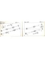 1981 MERCEDES BENZ E-KLASSE ONDERDELENHANDBOEK (CHASSIS |