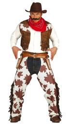 Cowboy Kostuum Heren, Kleding | Heren, Carnavalskleding en Feestkleding, Nieuw, Verzenden