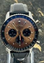 Breitling Navitimer B01 Chronograph 43mm - Copper Dial - New, Sieraden, Tassen en Uiterlijk, Horloges | Heren, Leer, Staal, Breitling