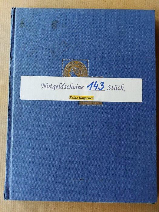 Oostenrijk. - 143 Notgeldscheine im Album Heller - 1920s, Postzegels en Munten, Bankbiljetten | Europa | Niet-Eurobiljetten