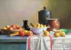 Andreas van de Ven (1950) - Stilleven met appels, peren,