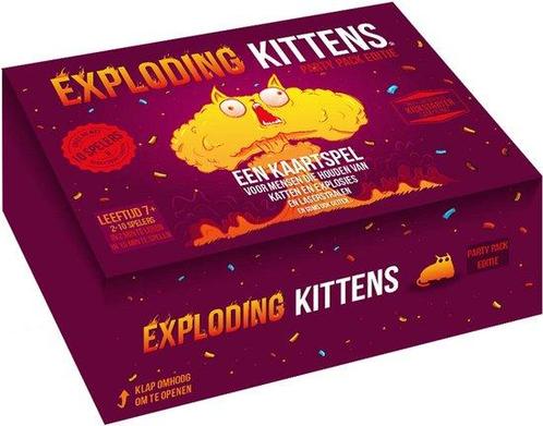 Exploding Kittens Party Pack - Nederlandstalig Kaartspel, Kinderen en Baby's, Speelgoed | Overig, Verzenden