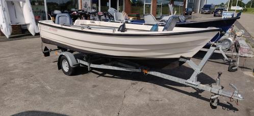 PC 435 Fish polyester visboot | 4,35 m | zonder trailer, Watersport en Boten, Vis- en Consoleboten, 3 tot 6 meter, Gebruikt, Geen motor