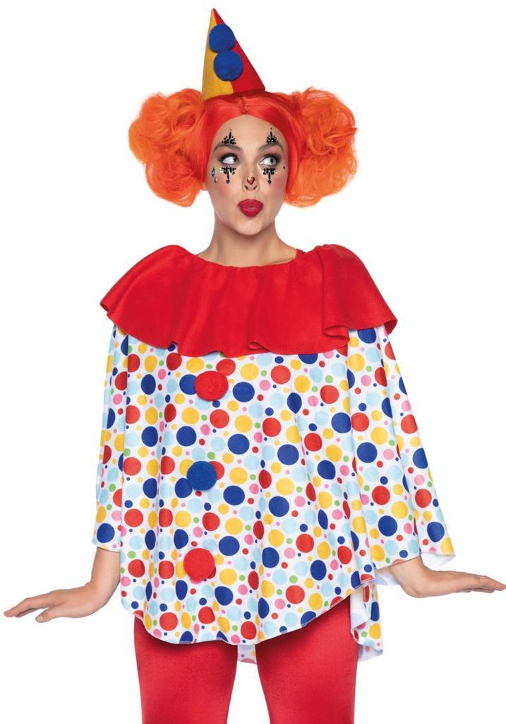 Poncho Clown Met Hoed, Kleding | Dames, Carnavalskleding en Feestkleding, Nieuw, Ophalen of Verzenden